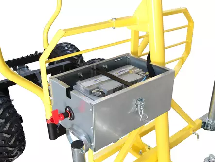 Batterikasse IB-1200 til kran - Tilbehør til trailere - 863500 - 2