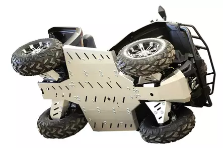 Aluminium bundbeskyttelsessæt CFMoto CForce 450-L / 520-L - Aluminium bundbeskyttelse til ATV - 0217200 - 2