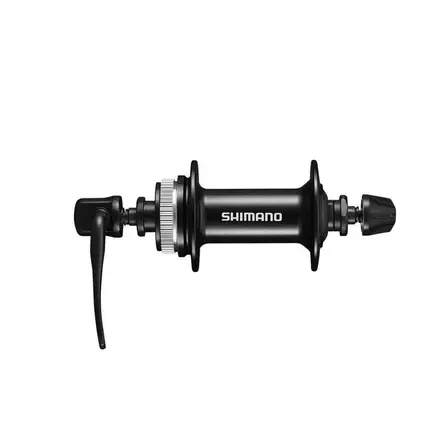 Shimano MT200 Center Lock forhjulsnav, sort, quick release 32r - Cykelskivebremseudstyr - 61350 - 1