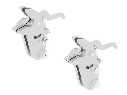 Låse, par - Reservedele til støddæmpere - 207450 - 2