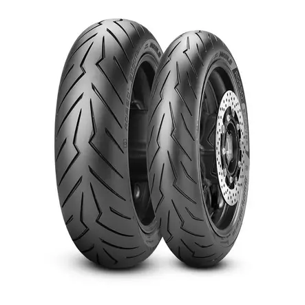 Pirelli Diablo Rosso Scooter 100/90 - 10 - Scooter Dæk - 53-3995100 - 1
