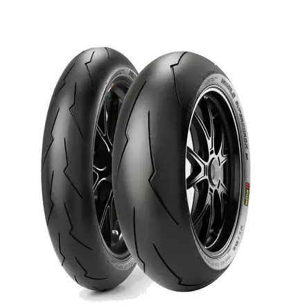 Pirelli Diablo SuperCorsa SP v3 120/70 ZR 17 M/C (58W) TL Fr. - Motorcykel Pirelli dæk - 53-2812600 - 1