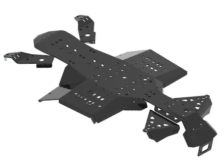 Iron Baltic pohjapanssarisarja CanAm G2 Outlander 450, 500 ja 570 MAX L - Plastbundbeskyttere til ATV - 0216500 - 1