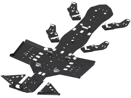 Bundbeskyttelsessæt CanAm Outlander 6x6 450 T, plast - Plastbundbeskyttere til ATV - 0226300 - 2