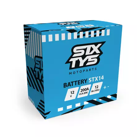 Sixty5 STX14 Gelbatteri - Sixty5 akut - 142-1030 - 1