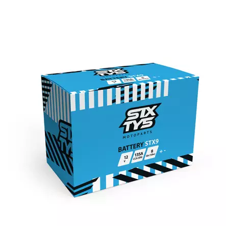 Sixty5 STX9 Gelbatteri - Sixty5 akut - 142-1020 - 1