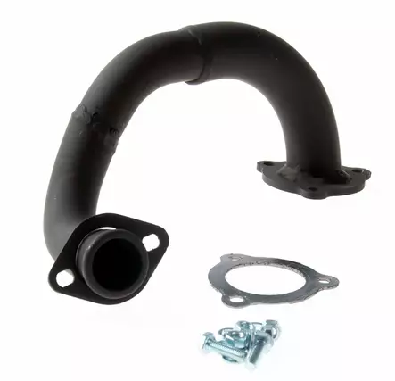 Turbo Kit Udstødningsrør Startør, Sort, Racing, Aprilia SX 06- / Derbi Senda 10- - Scooterudstødningsrør - 308-72880 - 1