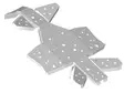 Iron Baltic bundbeskyttelsessæt Yamaha Kodiak 450 EFI 2017, aluminium - Aluminium bundbeskyttelse til ATV - 0221400 - 5