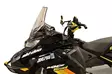 Powermadd Forrude, Ski-Doo Gen4 Mellemhøj 20'', klar/med sort grafik - Snescooter vindskærme - 862-13630 - 3