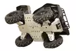 Yamaha Grizzly 700 (2016 +) bundbeskyttelsessæt, aluminium - Aluminium bundbeskyttelse til ATV - 0217400 - 2