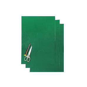 Blackbird Nummerplade klistermærke ark grøn 47x33cm (3stk) - Crossmotorcykel race numre - 381-505130 - 1