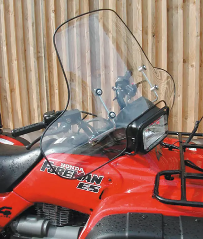 Bronco Vindskærm ATV 46x91cm - ATV Vindskærme - 76-120 - 1