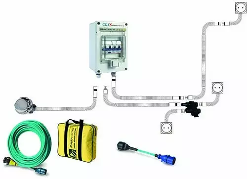 CLIX MEDIUM -marinesystem - Bådens landstrøm tilbehør - 135-9002000 - 1
