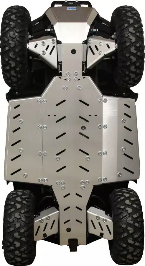 Skid plate full set (aluminium) GOES Terrox 500L - Aluminium bundbeskyttelse til ATV - 0232000 - 1