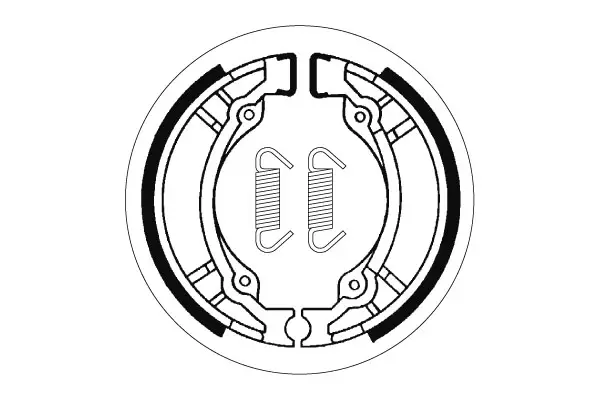 Bremseklodser - Scooterbremseklodser - 307-0180 - 1