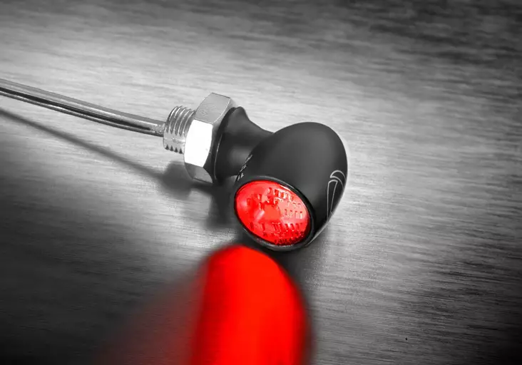 Kellermann Atto® RB hm krom med klar - Motorcykellygter - 152-158100 - 1