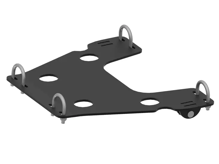 Centermonteret skubbeplade montering kit Loncin XWolf 700/Goes XWolf 700 - Fæste Sæt til ATV Skovle - 0314100 - 1