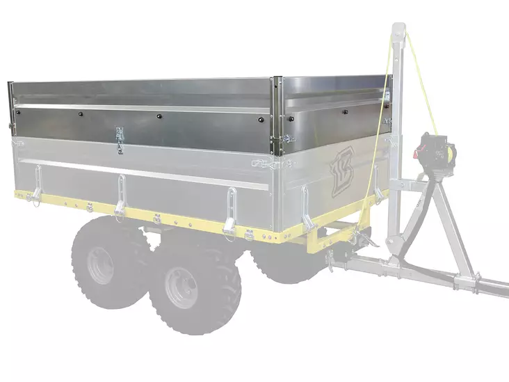 Sider 350mm hængehøjdskit til IB 1200 trailer - Tilbehør til trailere - 865200 - 1