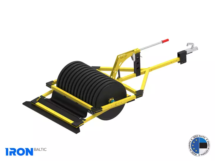 Latujyrä / Hiihtouran tamppari 1,45 m - Sneslæder og kælv - 476000 - 1