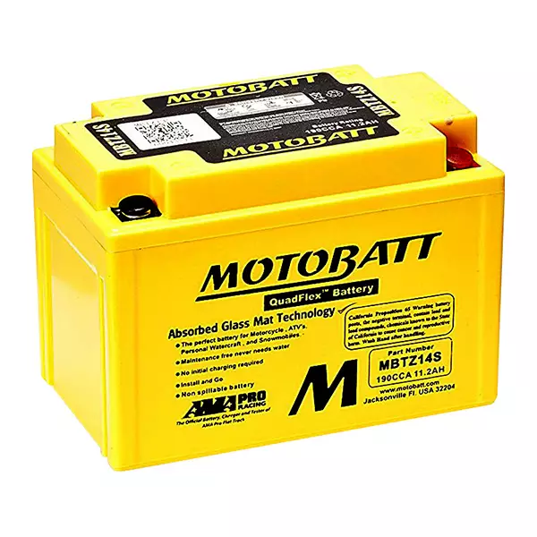 Motobatt batteri, MBTZ14S - Motobatt-batterier - 14-530 - 1