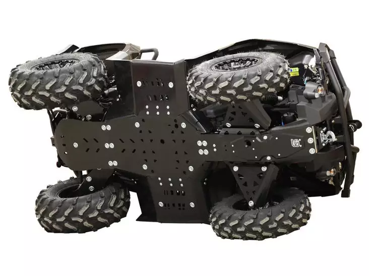 Bundskjold CanAm G2 Outlander MAX 650/850/1000 2019+, plastik - Plastbundbeskyttere til ATV - 0223700 - 1