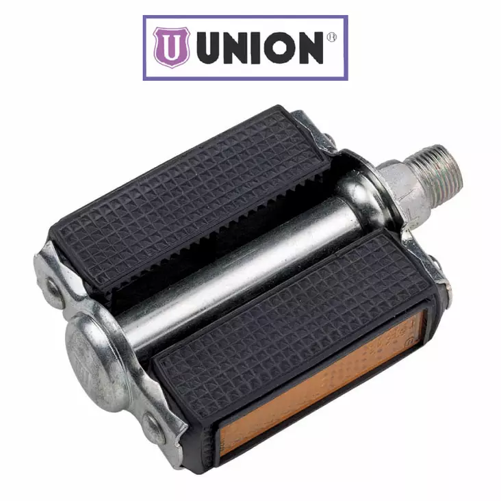 Pedaler 1/2" Union, SP-687H, stål/gummi - Standard pedaler til cykler - 60810 - 1