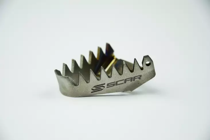 Scar Titanium Bremsetip - Crossmotorcykel fodstøtter - 430-STBT500 - 1