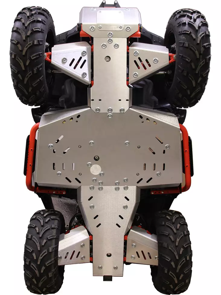 Segway Snarler AT6 L bundbeskyttelsessæt, aluminium - Aluminium bundbeskyttelse til ATV - 0227500 - 1