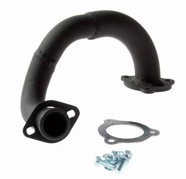 Turbo Kit Udstødningsrør Startør, Sort, Racing, Aprilia SX 06- / Derbi Senda 10- - Scooterudstødningsrør - 308-72880 - 1