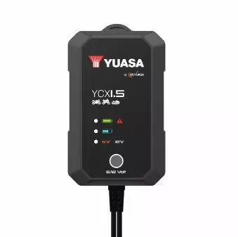 Yuasa Batterioplader YCX1.5 6/12V 1.5A - Batteriladere - 145-1000 - 1
