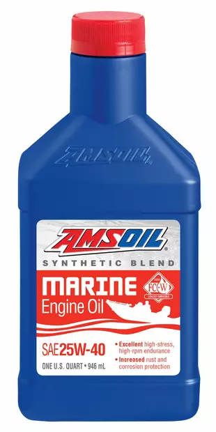 Amsoil 20W-40 Syntetisk Marine Motorolie - Marinemidler - 55-652-001 - 1