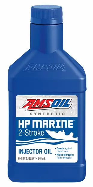 Amsoil HP Marine Synthetic 2-Taktsolie - Marinemidler - 55-654-001 - 1