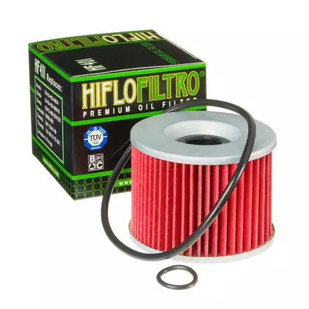 HiFlo oliefilter HF401 (inkl. 2 stk o-ring) - Motorcykeloliefiltre - 20-HF401 - 1
