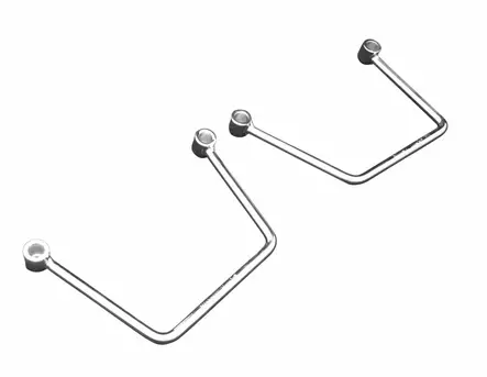 Highway Hawk saddeltaske støttejern - Highway Hawk saddlebags - 561-663-031 - 1