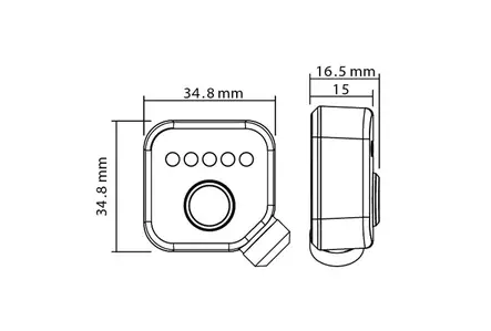 Hyper Regulator til varmehåndtag med LED - Varmehåndtag - 5-4751 - 2