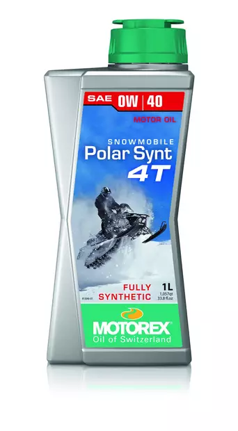 Motorex Snowmobile Polar Synt 4T 0W/40 1 ltr (10) - Snescooterolie - 552-256-001 - 1