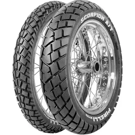 PIRELLI MT 90 A/T Scorpion 80/90 - 21 M/C 48S F - Motorcykel Pirelli dæk - 53-10051 - 1