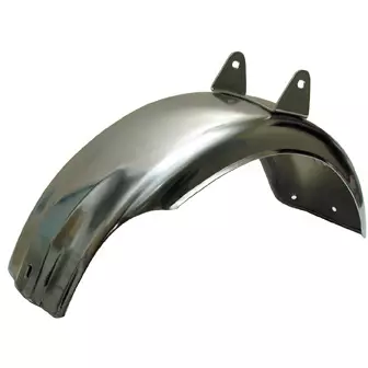 Tec-X Bagskærm, Krom, Suzuki PV50 - Scooter skærme - 307-0901 - 1