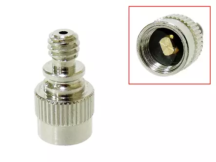 Ventiladapter CAVO, skruetrækker nedstrøms, med tilbagesvalerventil - Cykelventiler og dele - 2701 - 1