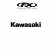 FX Factory Effex 5 stk klistermærke Kawasaki - Klistermærker - 09-90101 - 1