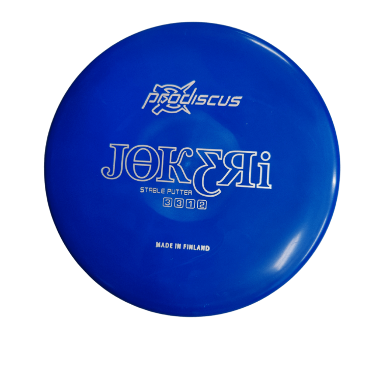 Frisbeegolfkaste Prodiscus JOKERi, blå - Puttere - Prd101-1 - 1