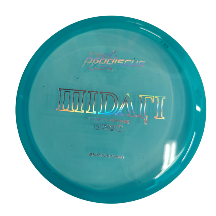 Frisbeegolfkaste Prodiscus Premium MIDARi, turkis - Midler og nærskiver - Prd202-1 - 1