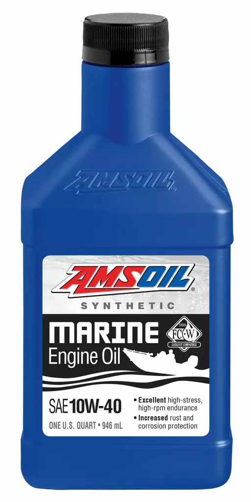 Amsoil 10W-40 Formula 4-Stroke® Marine S - Marinemidler - 55-651-001 - 1
