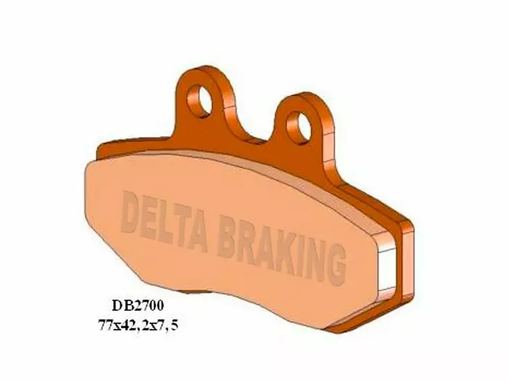 Delta Braking Bremseskiver, Aprilia / Derbi / Rieju - Scooterbremseklodser - 23-DB2700M1 - 1