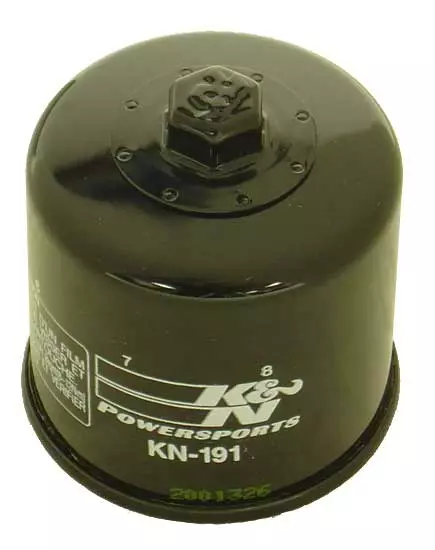 K&N Oliefilter - Motorcykeloliefiltre - 20-KN191 - 1