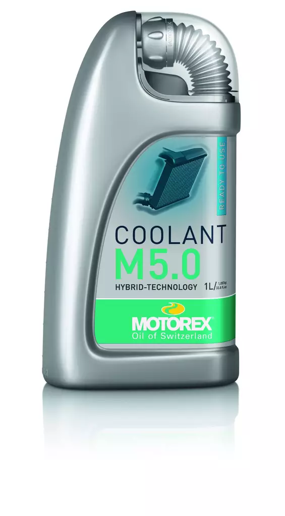 Motorex Coolant M5.0 Klar til brug 1 ltr (10) - Kølemidler - 552-409-001 - 1
