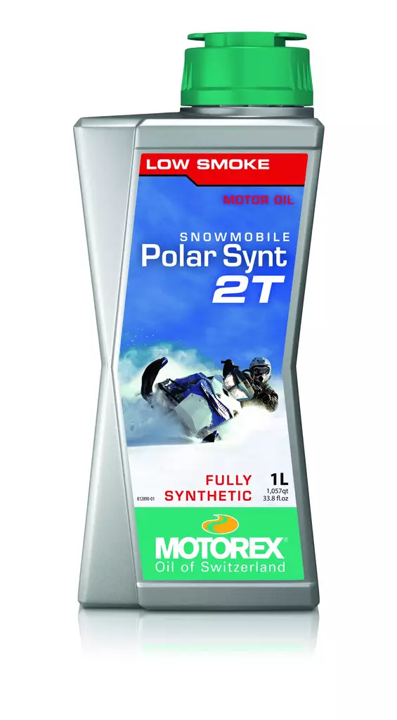 Motorex Snowmobile Polar Synt 2T 1 ltr (10) - Snescooterolie - 552-253-001 - 1