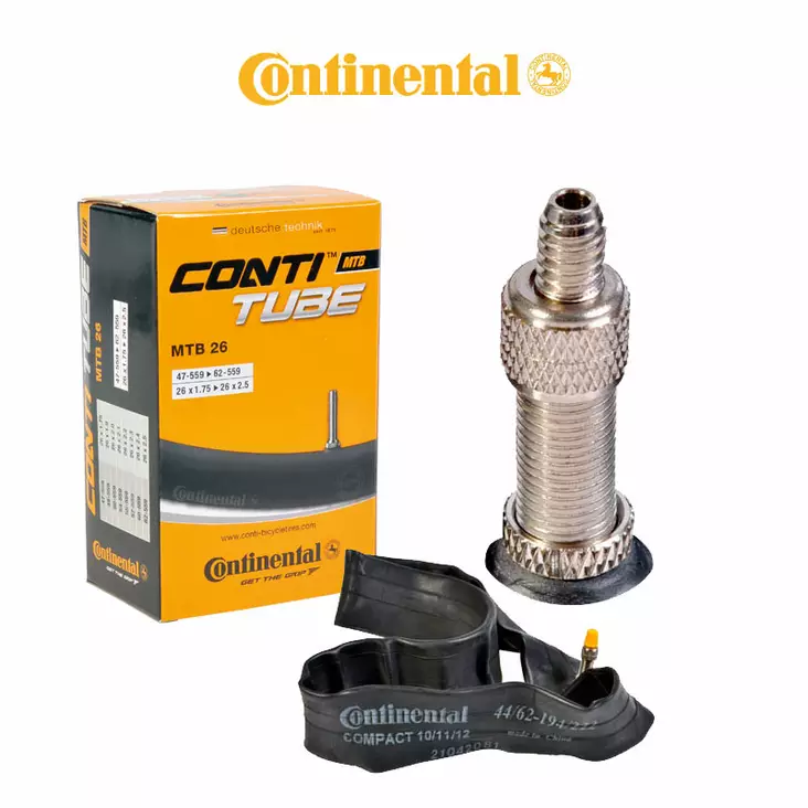 Slanger CONTINENTAL 14" 32/47-279/298, hurtigventil 26 - Cykel indre slanger - 0181081 - 1