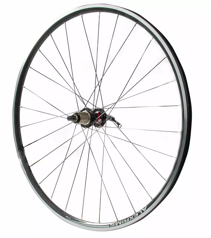 Baghjul 28" 17-622, kassette 8/9/10/11, quick release nav, Alex AT470 28r, Road - Baghjulsfælge - 59111 - 1