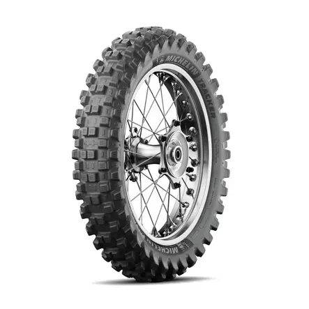 110/100-18 64r, michelin tracker bagside - Motorcykel Michelin dæk - 25-173362 - 1